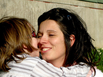 Aragón y mamá